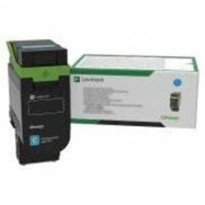 Lexmark 75M1HC0 Cyan High Yield Return Program Toner Cartridge Printer Lexmark