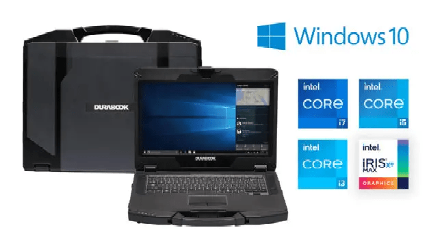 DURABOOK- 14 inch Rugged laptop - S14 i5, 16GB, 512GB, FHD Touch sunlight display Laptops DURABOOK