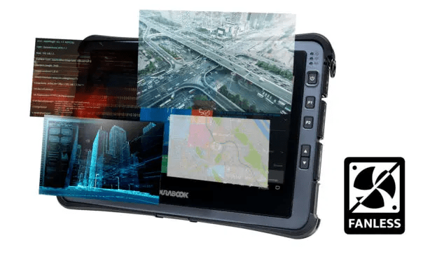 DURABOOK- U11 Rugged Tablet- 11", FHD Touch, i5, 8GB, 128GB, Wifi+BT, Front Camera Tablet DURABOOK