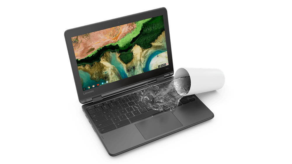 Lenovo Chromebook 300E Touchscreen, Convertible 2 in 1, G2 N4020, 8G, 64GB, 1 year- 81MB0065US Chromebook Lenovo