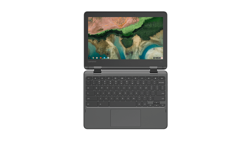 Lenovo Chromebook 300E Touchscreen, Convertible 2 in 1, G2 N4020, 8G, 64GB, 1 year- 81MB0065US Chromebook Lenovo
