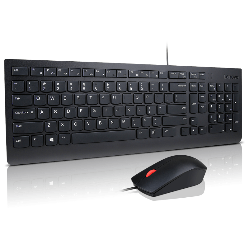 Lenovo Essential Wired Keyboard Mouse Combo - 4X30L79883 Lenovo