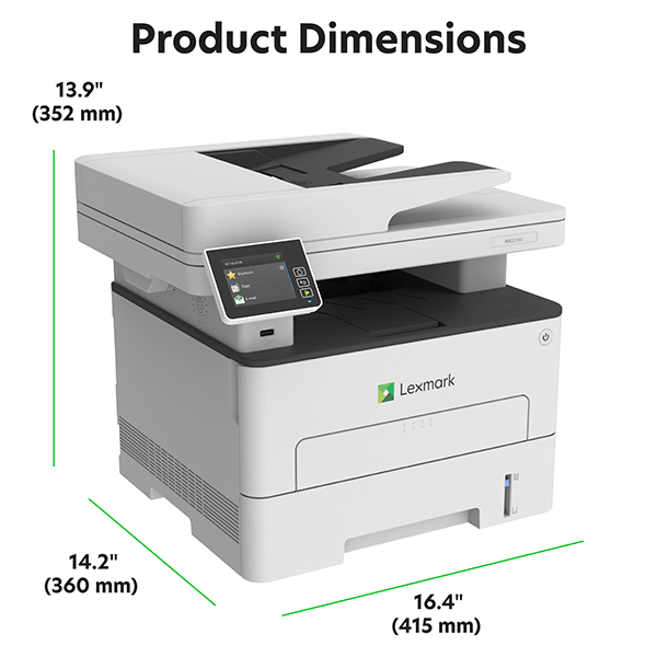 Lexmark Black and White All-in-One 3-series MB2236i Printer Lexmark