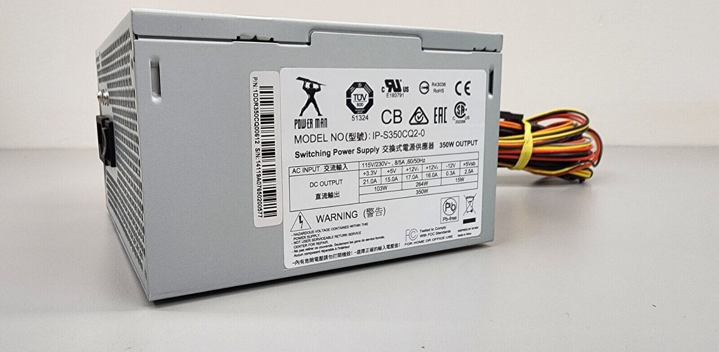 QTY 3 - Power Supplies INWIN IP-S350CQ2-0 350W ATX12V- Used- 60 day warranty INWIN Power Supply INWIN