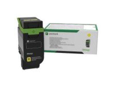 Lexmark 75M1HY0 Yellow High Yield Return Program Toner Cartridge Printer Lexmark 