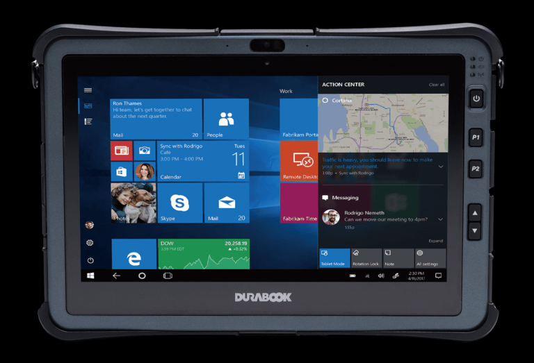 DURABOOK- U11 Rugged Tablet- 11", FHD Touch, i5, 8GB, 128GB, Wifi+BT, Front Camera Tablet DURABOOK 