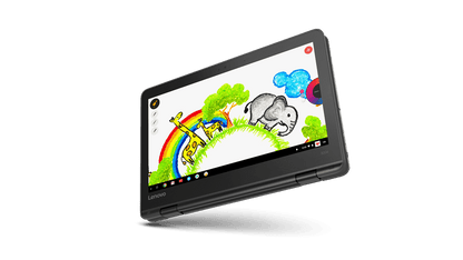 Lenovo Chromebook 300E Touchscreen, Convertible 2 in 1, G2 N4020, 8G, 64GB, 1 year- 81MB0065US Chromebook Lenovo 