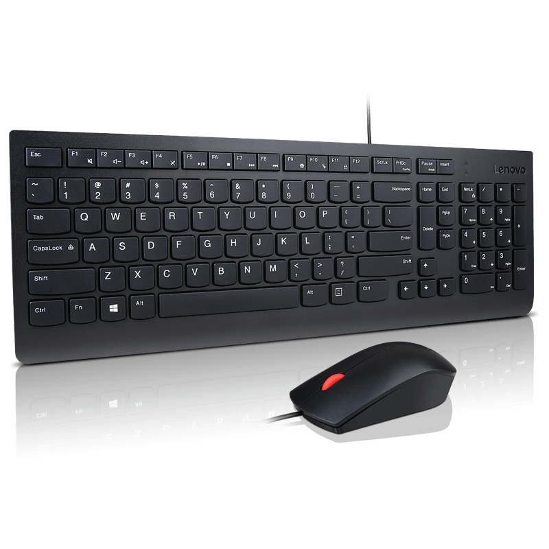 Lenovo Essential Wired Keyboard Mouse Combo - 4X30L79883 Lenovo 