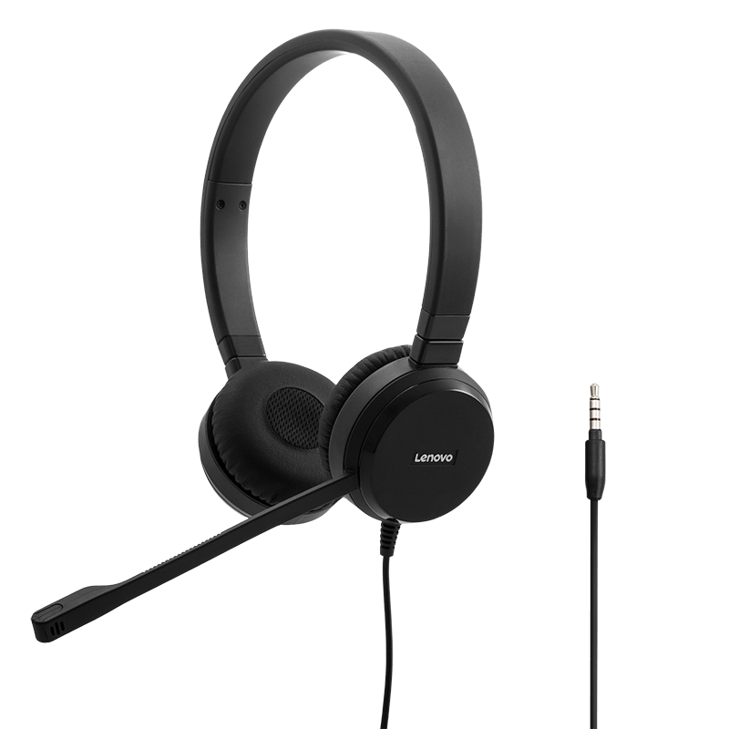 Lenovo Pro Wired Stereo VOIP Headset 4XD0S92991 Headphones Lenovo 