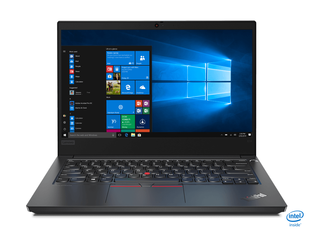 Lenovo ThinkPad E14 - 14" Core i3 10110U- 4GB RAM 500 GB HDD-US - 20RA0051US Laptop Lenovo 