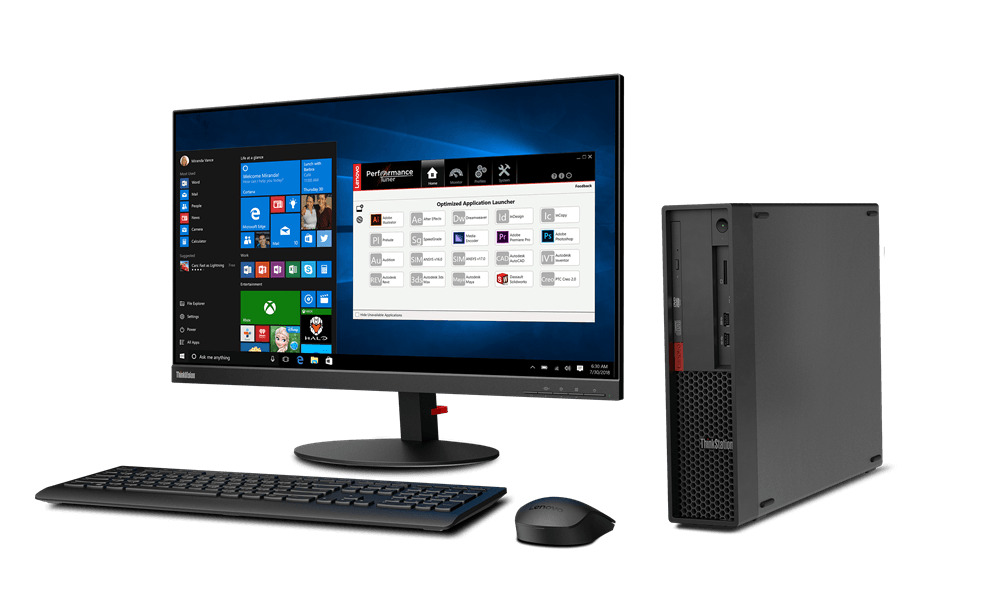 Lenovo ThinkStation P330 SFF Gen2 i7 16GB 512GB Nvidia W10P64 - 30D1000TUS Desktop computer Lenovo 