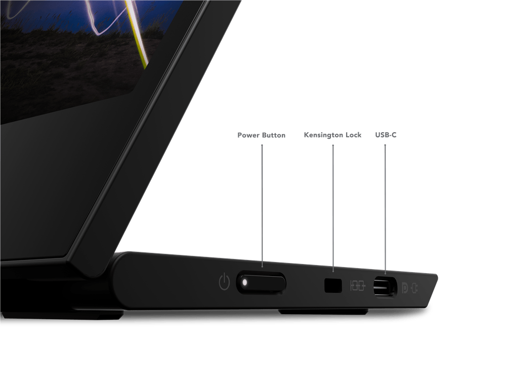Lenovo ThinkVision M15 - LED monitor - Full HD (1080p) - 15" 62CAUAR1US Computer Monitor Lenovo 