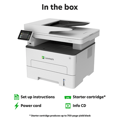 Lexmark Black and White All-in-One 3-series MB2236i Printer Lexmark 