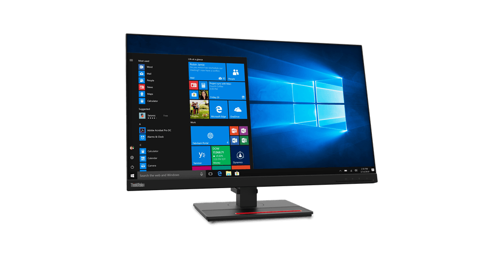 T27h-20 (C19270QT1) 27" Monitor-HDMI 61ECGAR2US Computer Monitor Lenovo 
