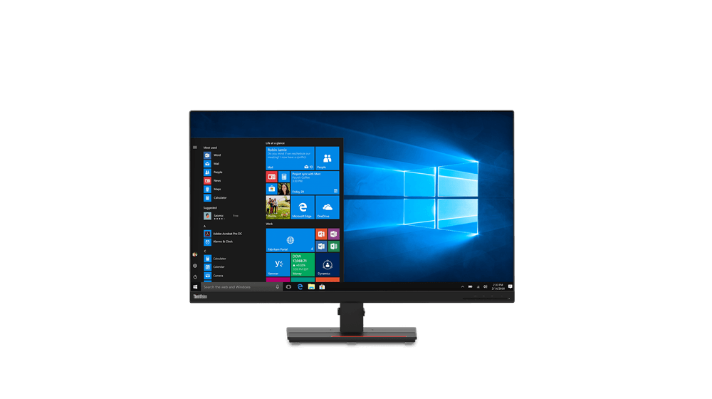 T32p-20 31.5" 4K UHD USB-C HDMI Monitor 61F2GAR2US Computer Monitor lenovo 